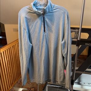 Lululemon OG Commission Light Blue Quarter-Zip Pullover